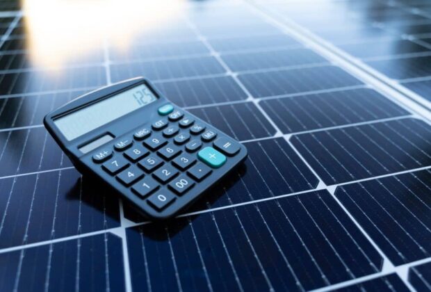 Calculate home energy needs for solar installation